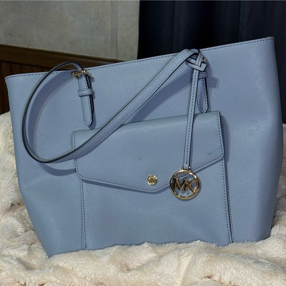 Michael Kors large blue bag